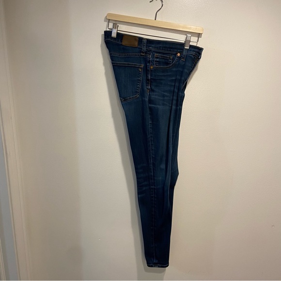 Madewell Dark Wash 9” High Rise Skinny Denim Blue Jeans Women’s 28x28 - Picture 4 of 13